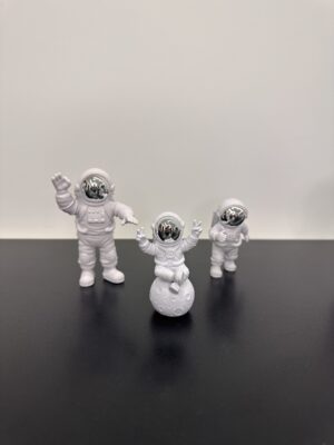 Set of three Small Astronauts