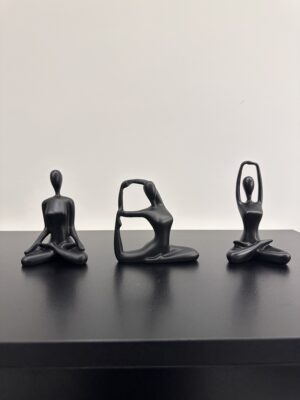 3 Pieces Yoga Figure Set