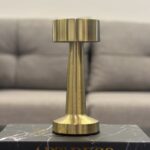Brushed Metal Lamp