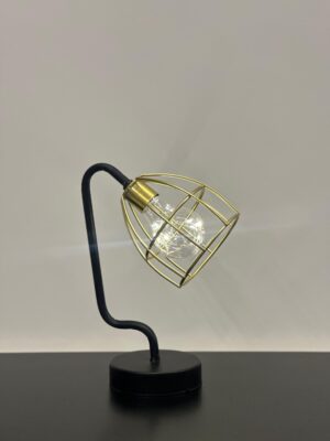 Golden Cage Lamp