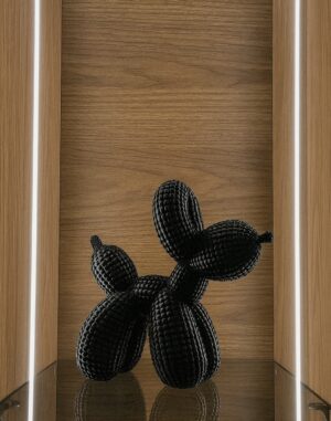 Modern Geometric Balloon Dog