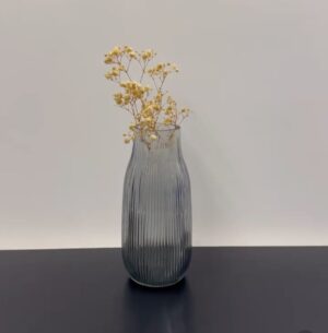 Smoky Linear Vase