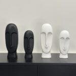 Resin Face Sculpture