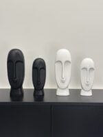 Resin Face Sculpture