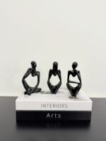 Abstract Thinker Trio