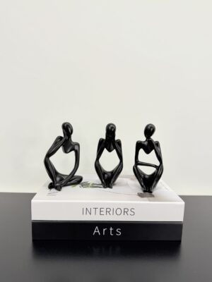 Abstract Thinker Trio