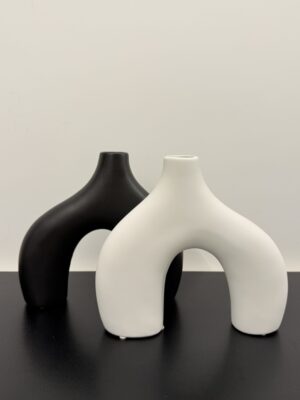 Arch Form Ceramic Vase