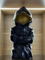 Faceless Hooded Resin Statue