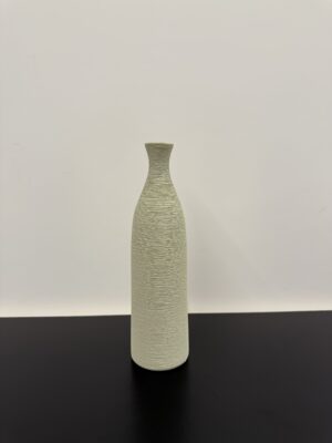 Brushed Vase Grey