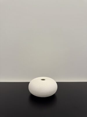 Stripe Plain Ceramic Vase