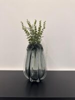Sculpted Glass Vase - Image 2