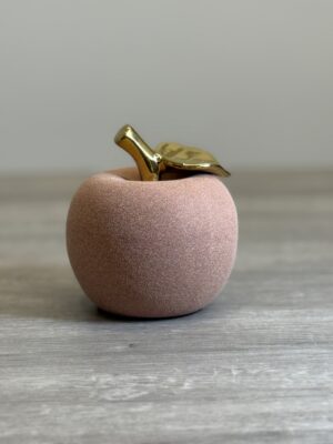 Ceramic apple decor