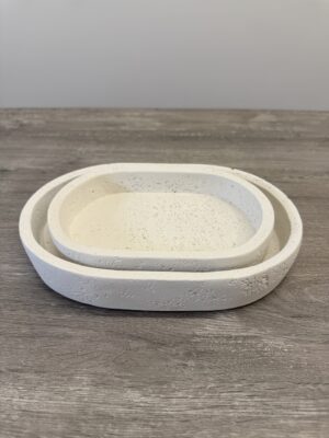 Oval stone Tray