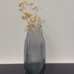 Smoky Linear Vase