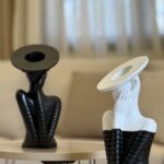 Halo Elegance Vase Sculpture