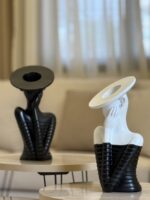 Halo Elegance Vase Sculpture