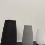 Wavy Brushed Vase