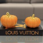Set of Two Pumpkins decor