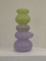 Bubble Stack Glass Vase