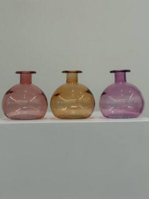 Mini Round Glass Vases