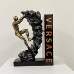 Climbing Man Resin Sculpture - Image 3