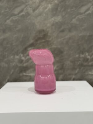 Modern Curved Glass Vase