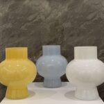 Modern Rounded Glass Vase - Image 4