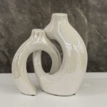 Elegant Pearl Vase Set