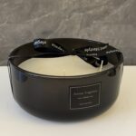 Black Glass Multi-Wick Candle Bowl