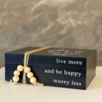 Wooden Book Decor Set - Image 5
