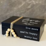Wooden Book Decor Set - Image 2