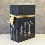 Wooden Book Decor Set - Image 4