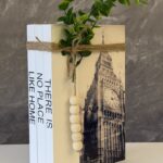 Luxury Wooden Book Decor