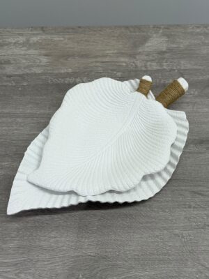 Leaf-Inspired Tray Set