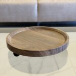 Round Wooden Tray - Image 2