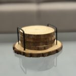 Natural Wood Coaster - Image 2