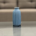 Fluted Ceramic Vase - Image 2