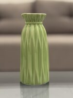 Pleated Ceramic Vase