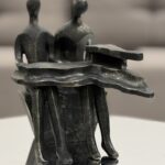 Couple Piano Sculpture