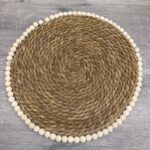 Beaded Jute Placemat