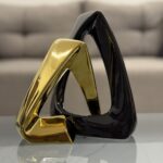 Geometric Ceramic Sculpture Set