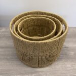 Natural Woven Basket Set