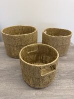 Natural Woven Basket Set - Image 2