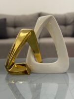 Geometric Ceramic Sculpture Set - Image 2